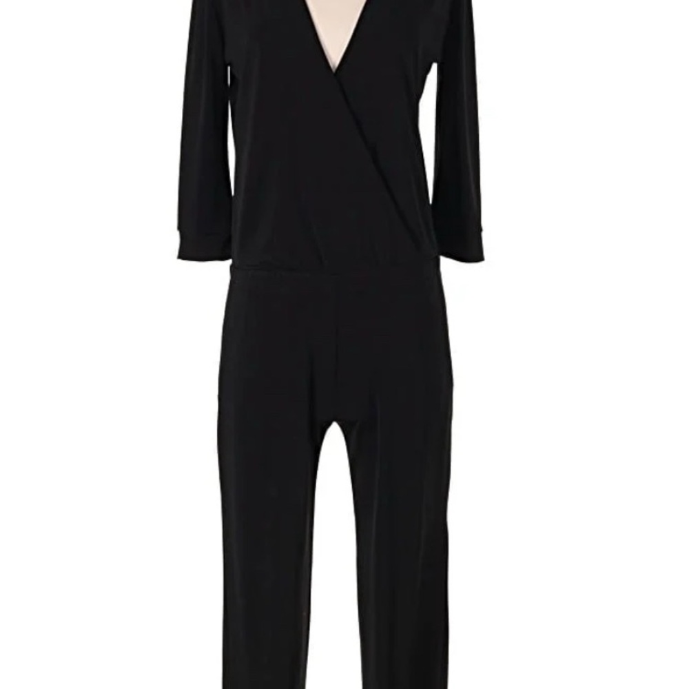 Veronica M Classic Black Jumpsuit